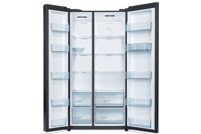 Tủ lạnh Hitachi Inverter 656 lít Side By Side HRSN9713ESGBKVN